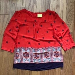 Beautiful patterned top